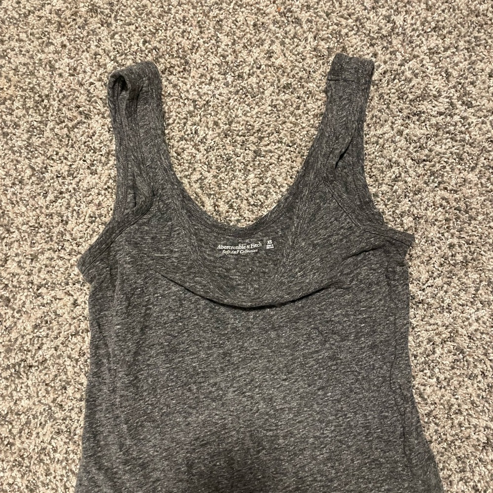 Abercrombie & Fitch Charcoal Gray Women's Tank Top Size XS